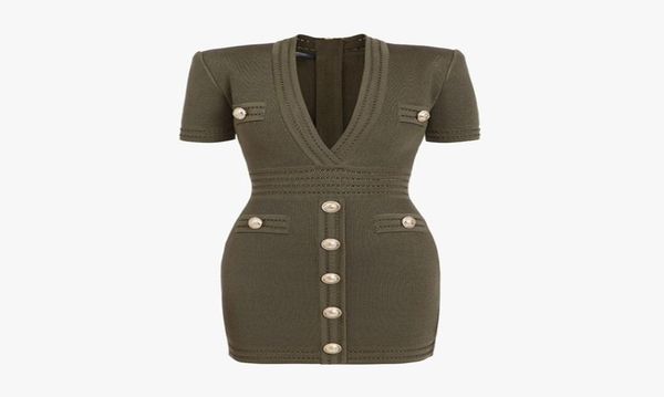new designer women runway dresses v neck short sleeve lion head button milan runway dress sheath slim knitted dr9449361, Black
new designer women runway dresses v neck short sleeve lion head button milan runway dress sheath slim knitted dr9449361, Black