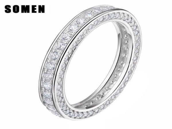 somen real 925 sterling silver rings for women fashion wedding rings engagement band queen jewelry sieraden bague mariage femme j16830256, Slivery;golden
somen real 925 sterling silver rings for women fashion wedding rings engagement band queen jewelry sieraden bague mariage femme j16830256, Slivery;golden