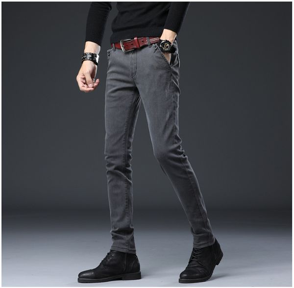2023 spring and summer jeans men's fashion brand stretch slim small feet long pants korean version of the trend men's wear, Blue
2023 spring and summer jeans men's fashion brand stretch slim small feet long pants korean version of the trend men's wear, Blue