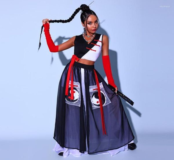 stage wear chinese style bar gogo costume women39s nightclub national tide female dj clothing jazz dance performance outfi5529850, Black;red
stage wear chinese style bar gogo costume women39s nightclub national tide female dj clothing jazz dance performance outfi5529850, Black;red
