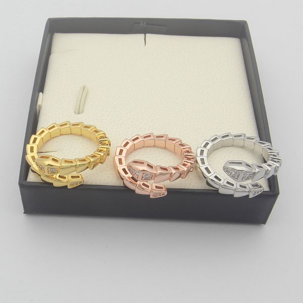 10 years factory wholesale ladies luxury brand b letter snake bone with diamond ring refers to the gift for couples with dust bag., Silver
10 years factory wholesale ladies luxury brand b letter snake bone with diamond ring refers to the gift for couples with dust bag., Silver
