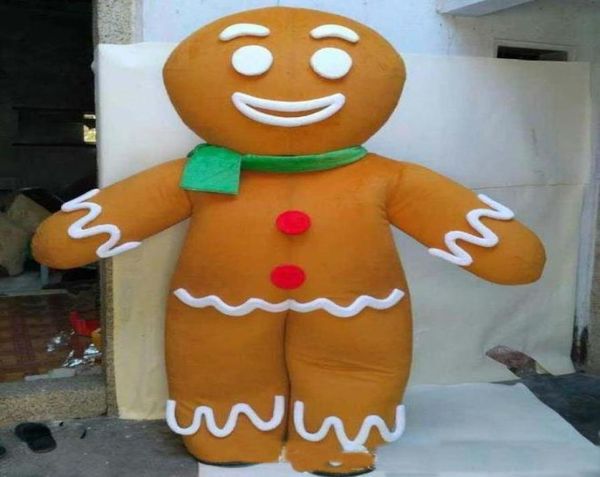 2019 factory outlets happy gingerbread man mascot costume for to wear for 7049589, Red;yellow
2019 factory outlets happy gingerbread man mascot costume for to wear for 7049589, Red;yellow