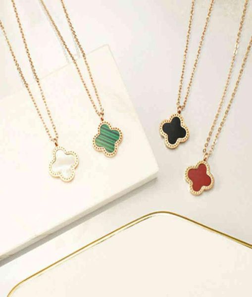 titanium steel 18k rose gold clover necklace women wear doublesided black agate net red clavicle chain stainls steel pendant7669831, Silver
titanium steel 18k rose gold clover necklace women wear doublesided black agate net red clavicle chain stainls steel pendant7669831, Silver
