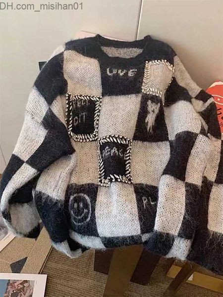 women's sweaters women's knitted sweater fashionable super large drn women's winter loose sweater korean women's parachu, White;black
women's sweaters women's knitted sweater fashionable super large drn women's winter loose sweater korean women's parachu, White;black