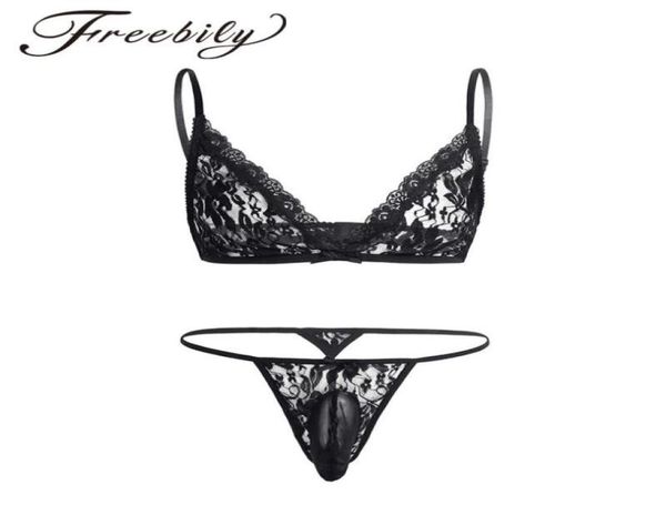 2pcs men lingerie floral lace nightwear sleepwear set bra with gstring exotic gay panties for men039s male underwear594138623591, Red;black
2pcs men lingerie floral lace nightwear sleepwear set bra with gstring exotic gay panties for men039s male underwear594138623591, Red;black