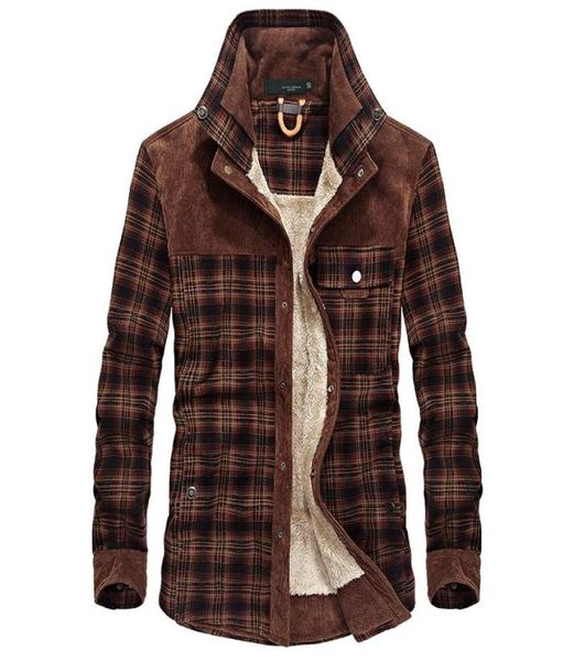 flannel shirt men plaid winter warm fleece thick jackets coats long sleeve cotton dress chemise homme5954959, White;black
flannel shirt men plaid winter warm fleece thick jackets coats long sleeve cotton dress chemise homme5954959, White;black