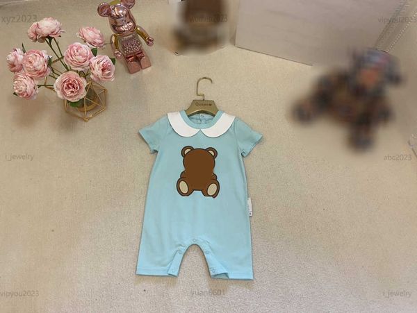 2023 designer baby bodysuit kids jumpsuits animal pattern printing children rompers lapel design toddler clothes multiple product, Blue
2023 designer baby bodysuit kids jumpsuits animal pattern printing children rompers lapel design toddler clothes multiple product, Blue