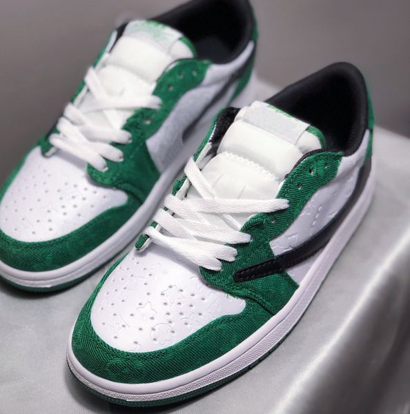 2023 1 x ts basketball shoes i low collaboration denim lucky green white black designer sneakers
2023 1 x ts basketball shoes i low collaboration denim lucky green white black designer sneakers