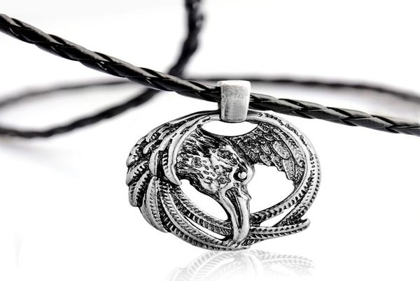 pretty slavic pendant necklace for men viking jewelry animal leather necklace3909505, Silver
pretty slavic pendant necklace for men viking jewelry animal leather necklace3909505, Silver