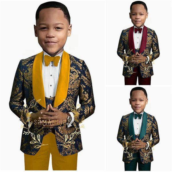 suits 3 16 years old groom boy floral handsome cute kids wedding party tuxedos 3 piece jacket pants vest 230711, Black
suits 3 16 years old groom boy floral handsome cute kids wedding party tuxedos 3 piece jacket pants vest 230711, Black