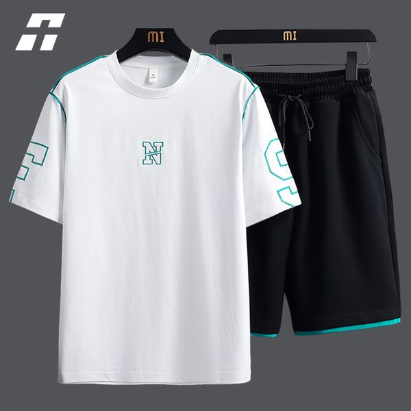 men's tracksuits summer men's sweatshirt casual sportswear men's short sleeved tshirtshorts suit fashionable loose two-piece, Gray
men's tracksuits summer men's sweatshirt casual sportswear men's short sleeved tshirtshorts suit fashionable loose two-piece, Gray