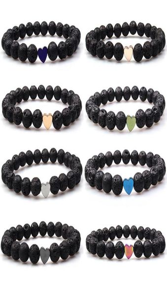 8mm volcanic lava stone essential oil diffuser bracelets bangle healing balance yoga love heart bracelet for men women9434729, Black
8mm volcanic lava stone essential oil diffuser bracelets bangle healing balance yoga love heart bracelet for men women9434729, Black