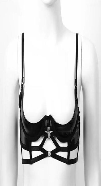 womens wet look cupless bra patent leather lingerie adjustable straps bondage open cups underwired fetish bras1624249, Red;black
womens wet look cupless bra patent leather lingerie adjustable straps bondage open cups underwired fetish bras1624249, Red;black