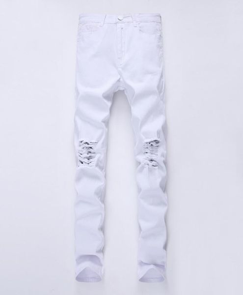 2020 new fashion men holes white jeans european high street motorcycle biker jeans men hip hop ripped slim pants 12 colors1730181, Blue
2020 new fashion men holes white jeans european high street motorcycle biker jeans men hip hop ripped slim pants 12 colors1730181, Blue