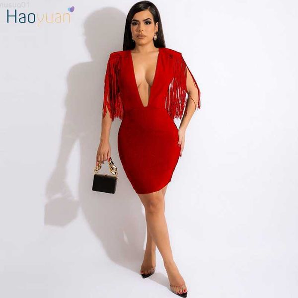 urban dresses haoyuan tassel sleeve bodycon dress deep v elegant birthday party outfits for women y2k clothing club wear midi dresses l23071, White;black
urban dresses haoyuan tassel sleeve bodycon dress deep v elegant birthday party outfits for women y2k clothing club wear midi dresses l23071, White;black