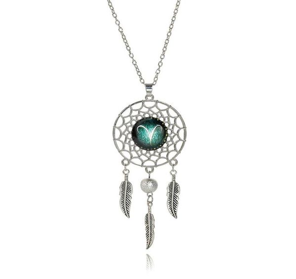 fashion bohemian dreamcatcher tassel necklace for women vintage pendant 12 constellations silver alloy feather hollow charm neckla4682447
fashion bohemian dreamcatcher tassel necklace for women vintage pendant 12 constellations silver alloy feather hollow charm neckla4682447
