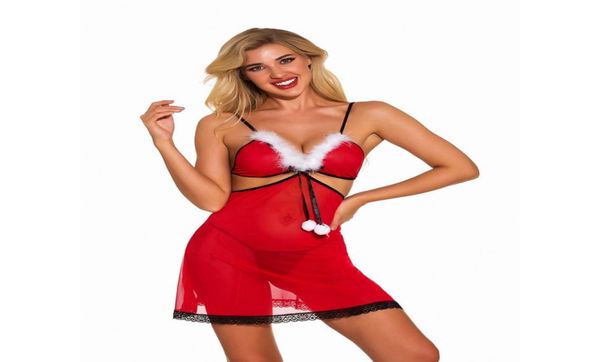 women christmas holiday backless cutout bra stiching skirt and panty red mesh babydoll dress chemise lingerie with dangle white f4463284, Black;red
women christmas holiday backless cutout bra stiching skirt and panty red mesh babydoll dress chemise lingerie with dangle white f4463284, Black;red