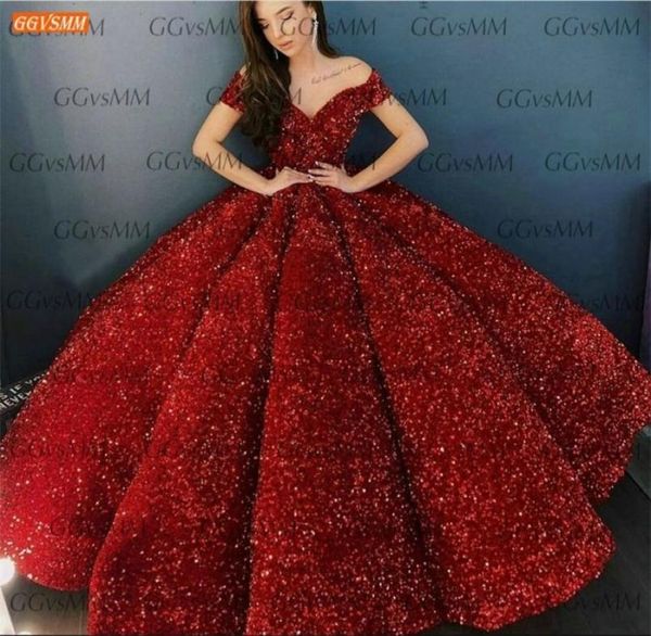 glitter red evening gowns pageant off shoulder sequined lace up ball gown robe de soiree long custom made gala formal dress lj20123738073, Black
glitter red evening gowns pageant off shoulder sequined lace up ball gown robe de soiree long custom made gala formal dress lj20123738073, Black