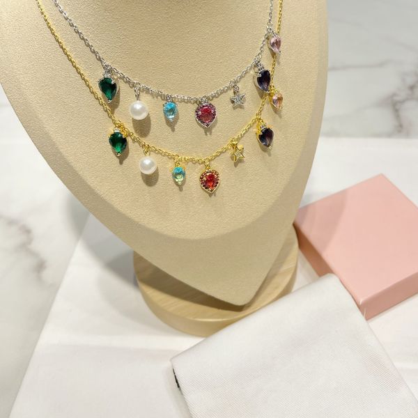 2023 ks necklace pearl necklace designer for women new fashion necklace love necklace for woman brand simple letters diamond lady-1, Silver
2023 ks necklace pearl necklace designer for women new fashion necklace love necklace for woman brand simple letters diamond lady-1, Silver
