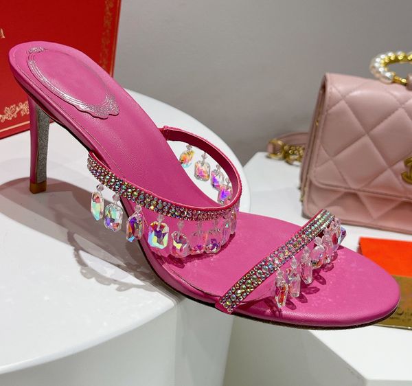 elegant sandals shoes diamond moeller shoes crystal-embellished crisscross ankle straps high heels walking shoes dress with box, Black
elegant sandals shoes diamond moeller shoes crystal-embellished crisscross ankle straps high heels walking shoes dress with box, Black