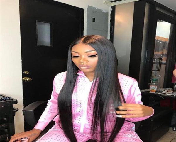 360 lace frontal wig pre plucked with baby brazilian straight hair natural color lace front wig full lace wig silk straight 251607, Black;brown
360 lace frontal wig pre plucked with baby brazilian straight hair natural color lace front wig full lace wig silk straight 251607, Black;brown