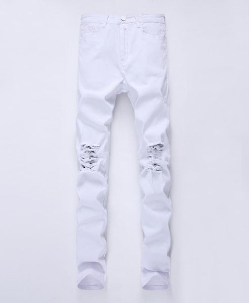 2020 new fashion men holes white jeans european high street motorcycle biker jeans men hip hop ripped slim pants 12 colors9553472, Blue
2020 new fashion men holes white jeans european high street motorcycle biker jeans men hip hop ripped slim pants 12 colors9553472, Blue