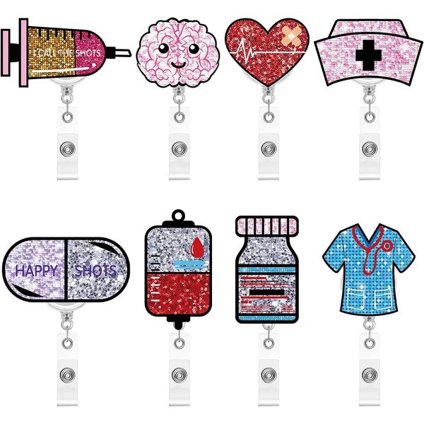 10 pcs/lot custom key rings medical series scrub life nursing acrylic glitter plastic badge reel for healthcare worker accessories badge hol, Slivery;golden
10 pcs/lot custom key rings medical series scrub life nursing acrylic glitter plastic badge reel for healthcare worker accessories badge hol, Slivery;golden