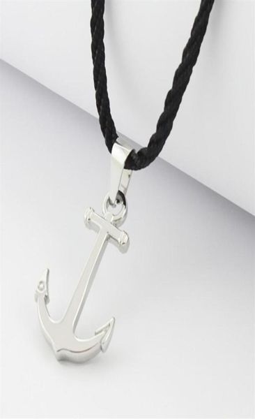 runda fashion ip black stainless steel sailor anchor pendant necklace for men jewelry with nylon rope 201013239c3558693, Silver
runda fashion ip black stainless steel sailor anchor pendant necklace for men jewelry with nylon rope 201013239c3558693, Silver