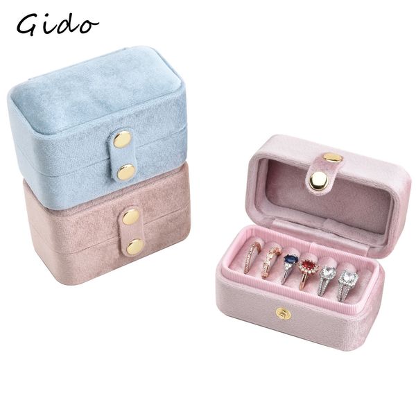 jewelry boxes mini ring storage box earrings organizer rings organizador de joyas travel portable women girls gift 230710, Black;white
jewelry boxes mini ring storage box earrings organizer rings organizador de joyas travel portable women girls gift 230710, Black;white