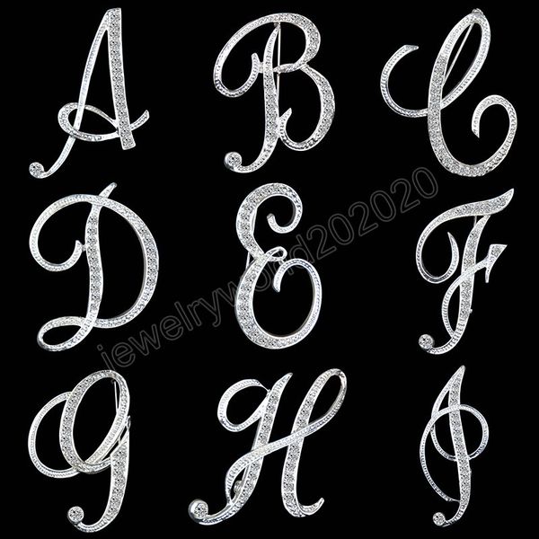 a-z letter brooch for women men shiny crystal rhinestone letter brooch pins fashion wedding dress accessories party jewelry gift, Gray
a-z letter brooch for women men shiny crystal rhinestone letter brooch pins fashion wedding dress accessories party jewelry gift, Gray