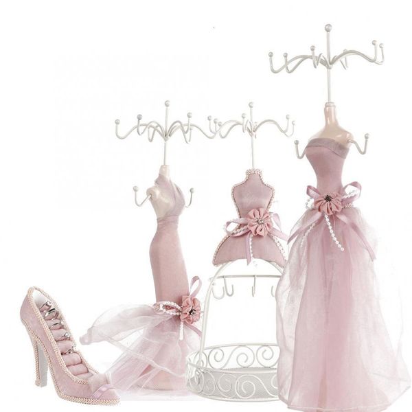 jewelry boxes creative rack model dress high heeled shoes earring necklace ring holder stand display organizer gift 230710, Black;white
jewelry boxes creative rack model dress high heeled shoes earring necklace ring holder stand display organizer gift 230710, Black;white