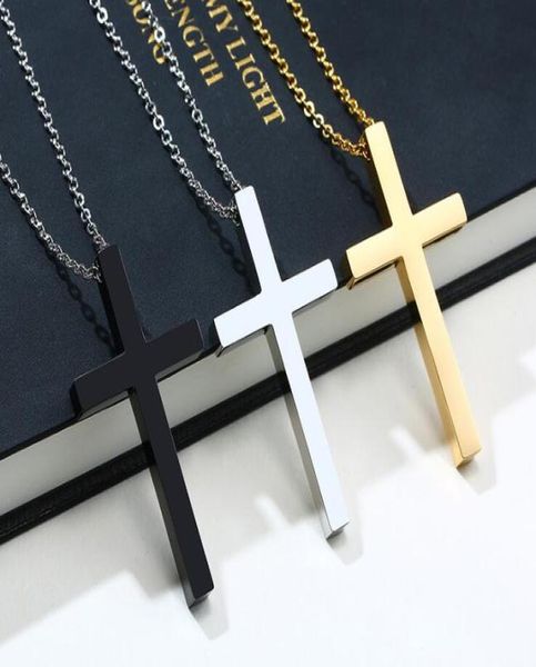 n237 choose color stainless steel cool mens shiny cross pendant necklace chain silver color gold black for friend gifts 240399657040
n237 choose color stainless steel cool mens shiny cross pendant necklace chain silver color gold black for friend gifts 240399657040