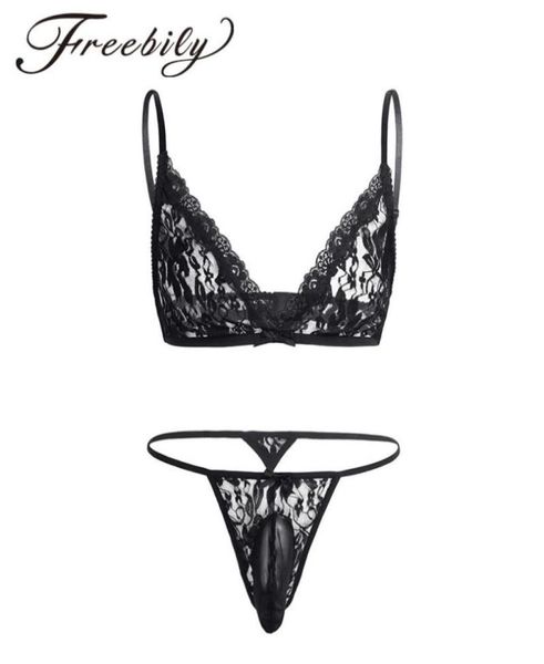 2pcs men lingerie floral lace nightwear sleepwear set bra with gstring exotic gay panties for men039s male underwear594133558579, Red;black
2pcs men lingerie floral lace nightwear sleepwear set bra with gstring exotic gay panties for men039s male underwear594133558579, Red;black