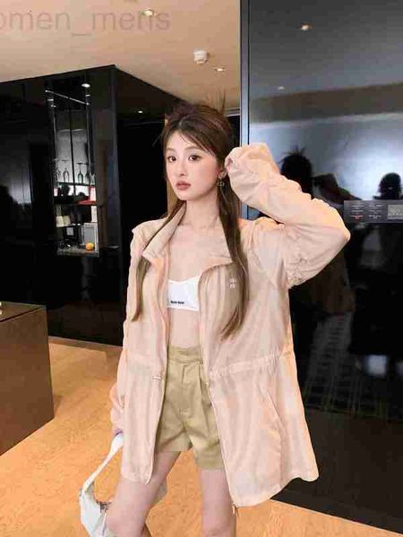women's jackets designer m23 spring/summer new gentle style letter printing drawstring pleated decoration perspective sky silk loose su, Black;brown
women's jackets designer m23 spring/summer new gentle style letter printing drawstring pleated decoration perspective sky silk loose su, Black;brown