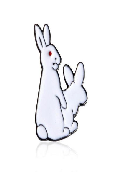 two white rabbits cute personality badge special enamel creative brooch jewels gift for girls children pins2020017, Gray
two white rabbits cute personality badge special enamel creative brooch jewels gift for girls children pins2020017, Gray