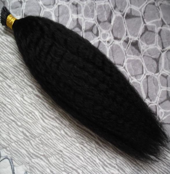 yaki coarse human pre bonded fusion hair i tip stick keratin remy hair extension 10gs 100g kinky straight i tip human hair exten4152772, Black
yaki coarse human pre bonded fusion hair i tip stick keratin remy hair extension 10gs 100g kinky straight i tip human hair exten4152772, Black