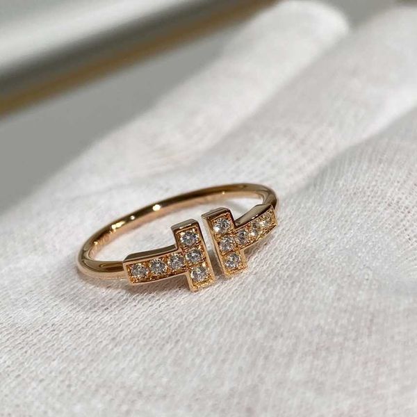 designer new v gold double t full diamond ring 18k rose inlaid tiffay 3 cnc couple sky star, Silver
designer new v gold double t full diamond ring 18k rose inlaid tiffay 3 cnc couple sky star, Silver