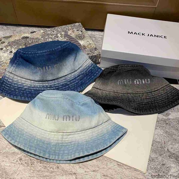 23 new version of men's and women's street travel miu tie-dyed washed cowboy fisherman's hatxndi, Blue;gray
23 new version of men's and women's street travel miu tie-dyed washed cowboy fisherman's hatxndi, Blue;gray