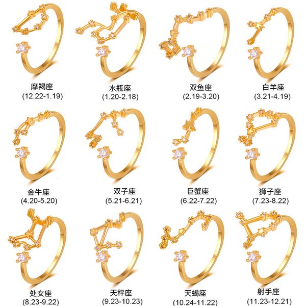 wedding rings minimalist inlaid cubic zircon 12 zodiac sign for women gold color simple virgo libra ring birthday jewelry 230710, Slivery;golden
wedding rings minimalist inlaid cubic zircon 12 zodiac sign for women gold color simple virgo libra ring birthday jewelry 230710, Slivery;golden