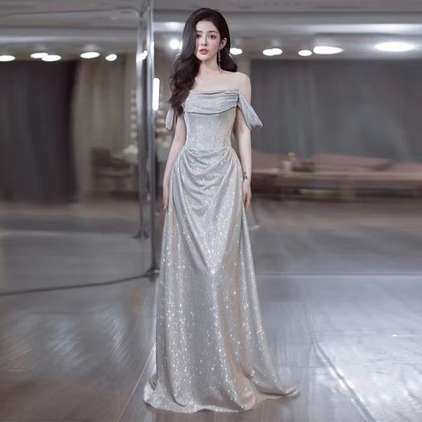 2023 sliver bling prom dresses arabic aso ebi muslim shiny off shoulder crystals long mermaid evening formal party homecoming second recepti, Black
2023 sliver bling prom dresses arabic aso ebi muslim shiny off shoulder crystals long mermaid evening formal party homecoming second recepti, Black