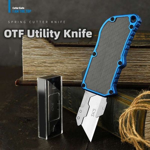 5pcs blades utility knife paper box cutter portable diy stationery pocket knife aviation aluminum hand tools survival multitool
5pcs blades utility knife paper box cutter portable diy stationery pocket knife aviation aluminum hand tools survival multitool