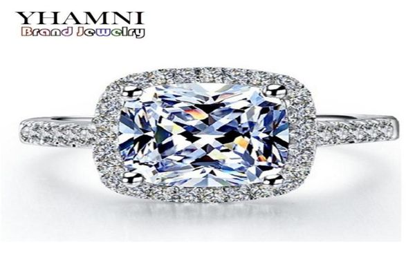 yhamni real 100 925 sterling silver rings whole inlay 3 carat sona simulation cz wedding rings for women rh00235246483393471, Slivery;golden
yhamni real 100 925 sterling silver rings whole inlay 3 carat sona simulation cz wedding rings for women rh00235246483393471, Slivery;golden