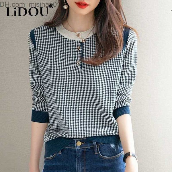 women's sweaters autumn and winter new vintage houndstock printing simple sweater ladies elegant korean pullout casual class women', White;black
women's sweaters autumn and winter new vintage houndstock printing simple sweater ladies elegant korean pullout casual class women', White;black