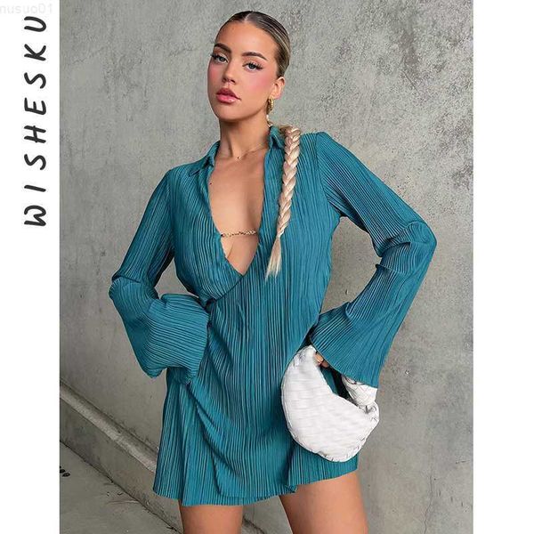 urban dresses deep v neck long sleeve casual mini dress women lapel chain loose holiday vestido 2023 summer fall boho elegant y2k clothes l2, White;black
urban dresses deep v neck long sleeve casual mini dress women lapel chain loose holiday vestido 2023 summer fall boho elegant y2k clothes l2, White;black