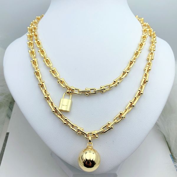 luxurys 18k gold bracelet necklace ball lock horseshoe hardwear ring fashion jewelry designer gold chain for women men couple bracelets earr, Silver
luxurys 18k gold bracelet necklace ball lock horseshoe hardwear ring fashion jewelry designer gold chain for women men couple bracelets earr, Silver