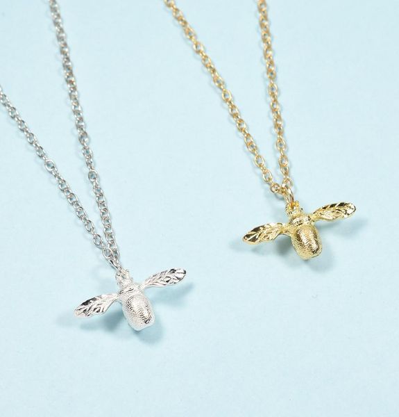 whole women little bee clavicle necklace0123456789749741, Silver 
whole women little bee clavicle necklace0123456789749741, Silver