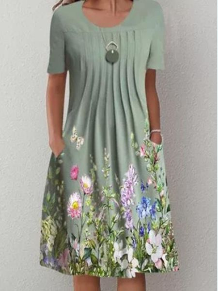 dresses summer short sleeve floral printing vintage dresses for women 2023 female clothing loose beach elegant large swing midi dress, Black;gray
dresses summer short sleeve floral printing vintage dresses for women 2023 female clothing loose beach elegant large swing midi dress, Black;gray
