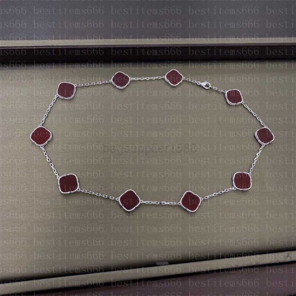 2023 fashion vintage 4/four leaf clover necklace elegant ten clover classic bracelet necklace women's jewelry pendant 04, Silver
2023 fashion vintage 4/four leaf clover necklace elegant ten clover classic bracelet necklace women's jewelry pendant 04, Silver
