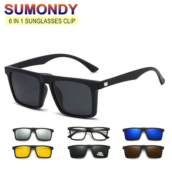 sunglasses magnetic sunglasses clip and optical glasses frame 6 in 1 women men polarized or night vision multipurpose eyeglasses set s506 23, White;black
sunglasses magnetic sunglasses clip and optical glasses frame 6 in 1 women men polarized or night vision multipurpose eyeglasses set s506 23, White;black