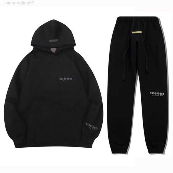 designer essent hoodie fashion loose hoodies long pants suits women mens essentail streetwear set essen sweatshirts clothing essenteil wr7l, Black
designer essent hoodie fashion loose hoodies long pants suits women mens essentail streetwear set essen sweatshirts clothing essenteil wr7l, Black